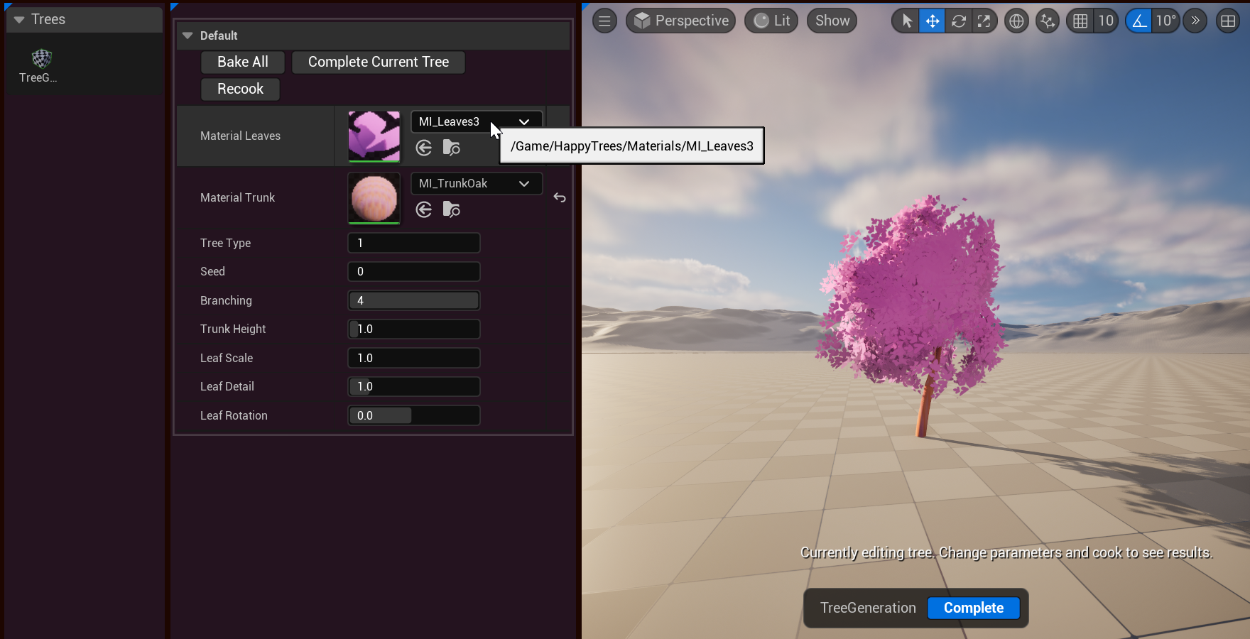 HappyTrees Tool